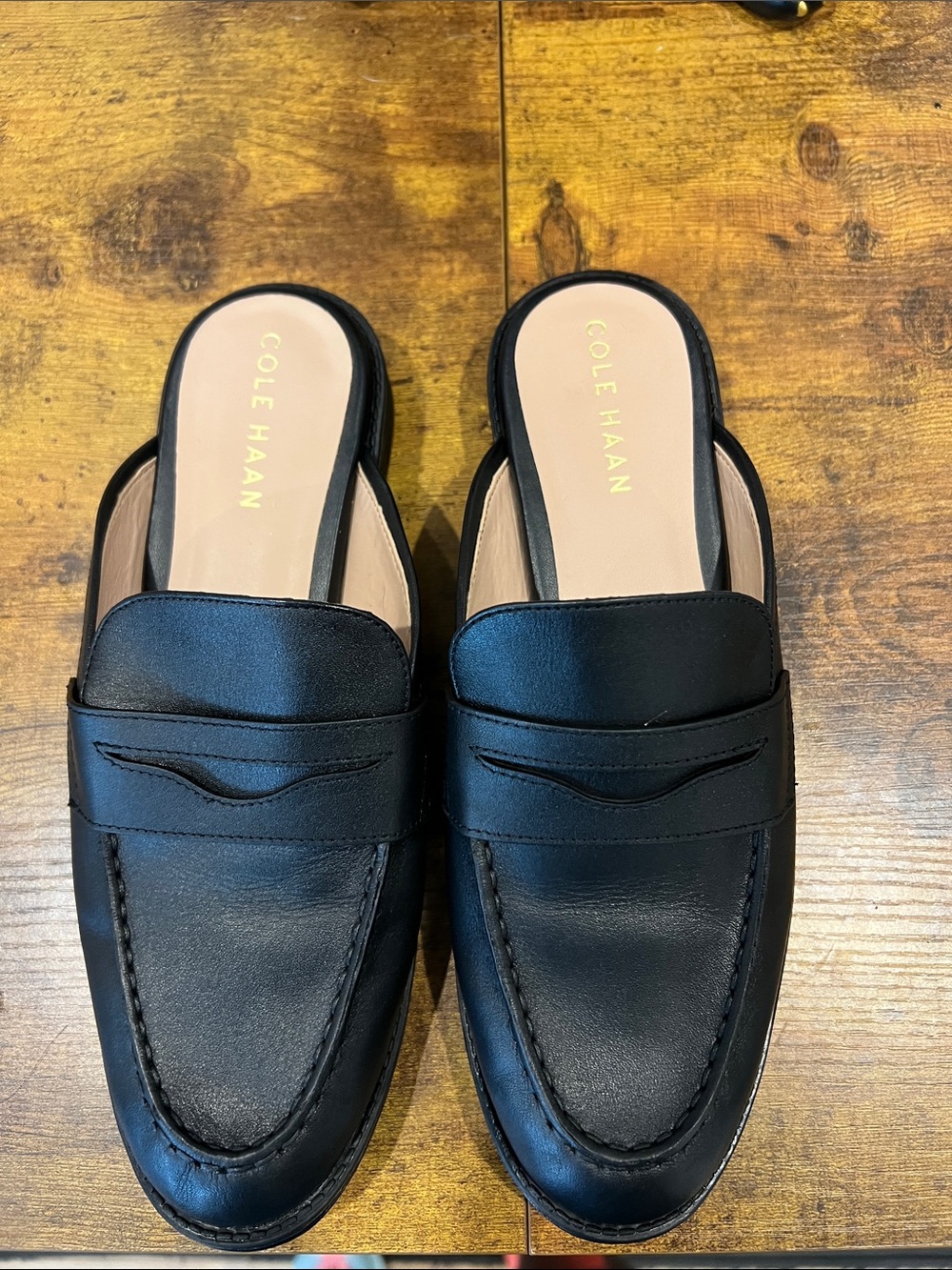 Cole Haan® Stassi Penny Mule Size 7: Excellent Preowned Condition - Picture 2 of 12